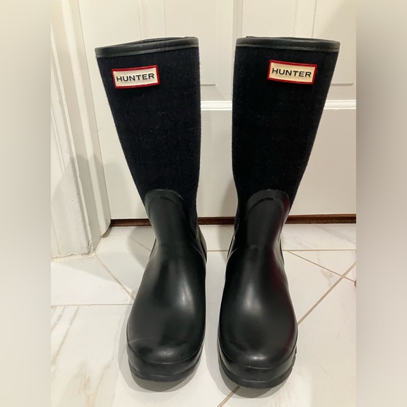 HUNTER RAIN / SNOW / ALL WEATHER BOOTS SIZE 7 - Picture 2 of 12